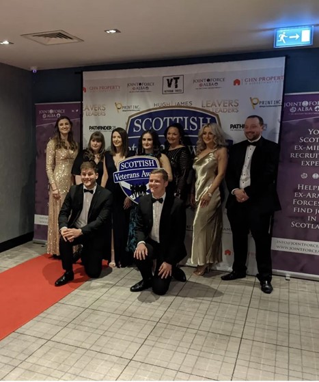 Military Department at the Scottish Veterans Awards