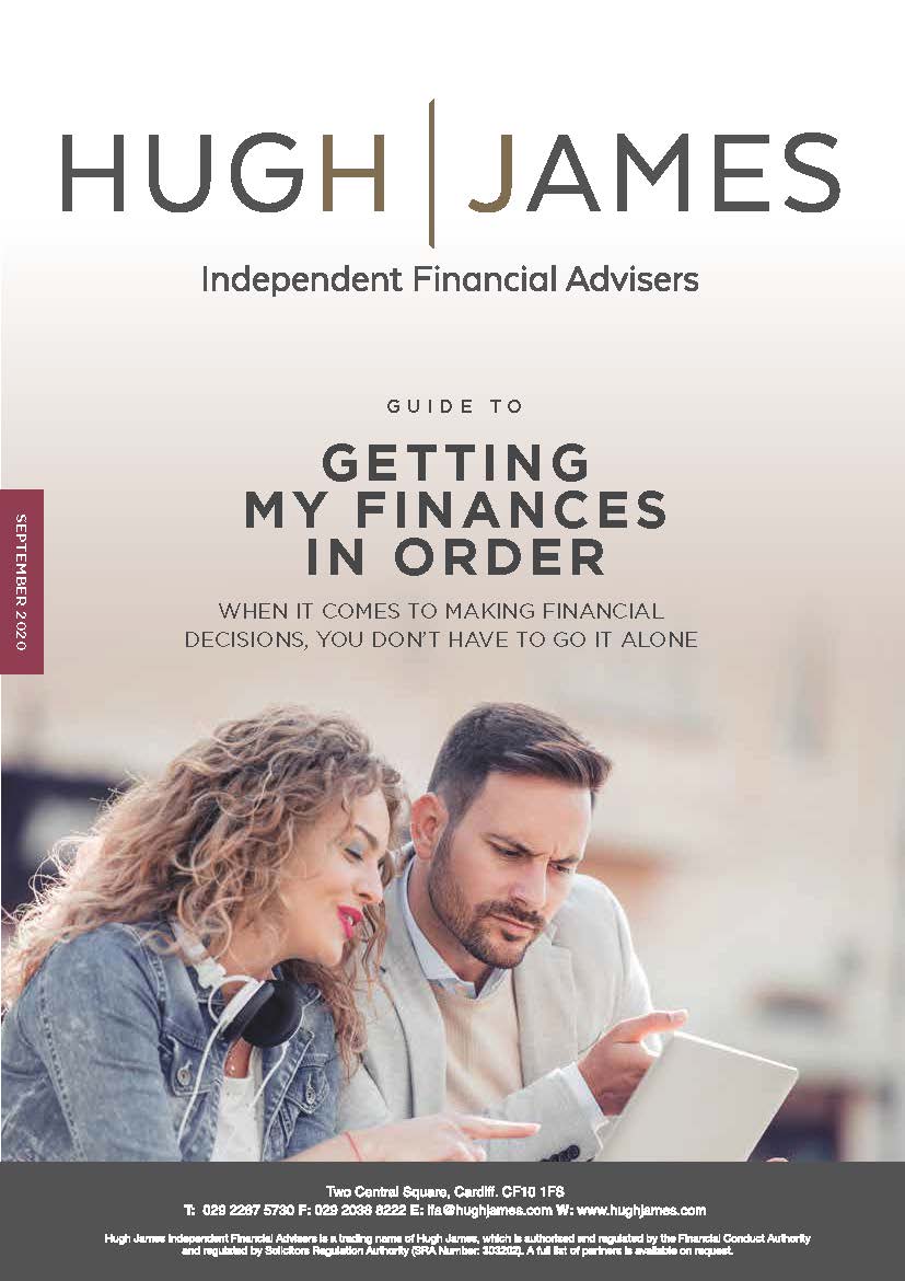 Getting my finances in order guide | Hugh James IFA