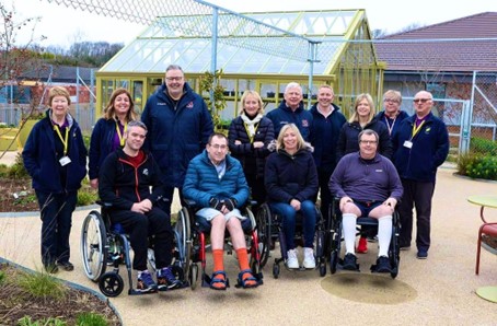 horatio's garden ulster rugby spinal cord rehabilitation centre llandough hospital