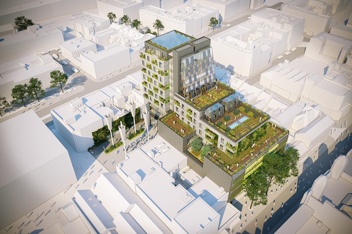 Biophilic Living Swansea Ariel Shot