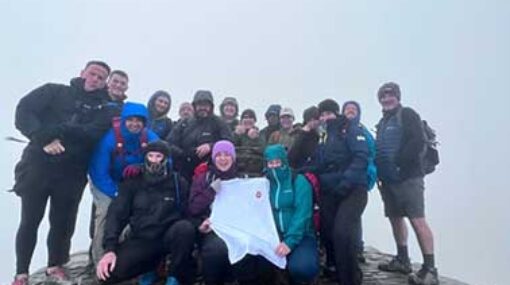 Hugh James Serious Injury successfully complete the Welsh 3 Peaks Challenge