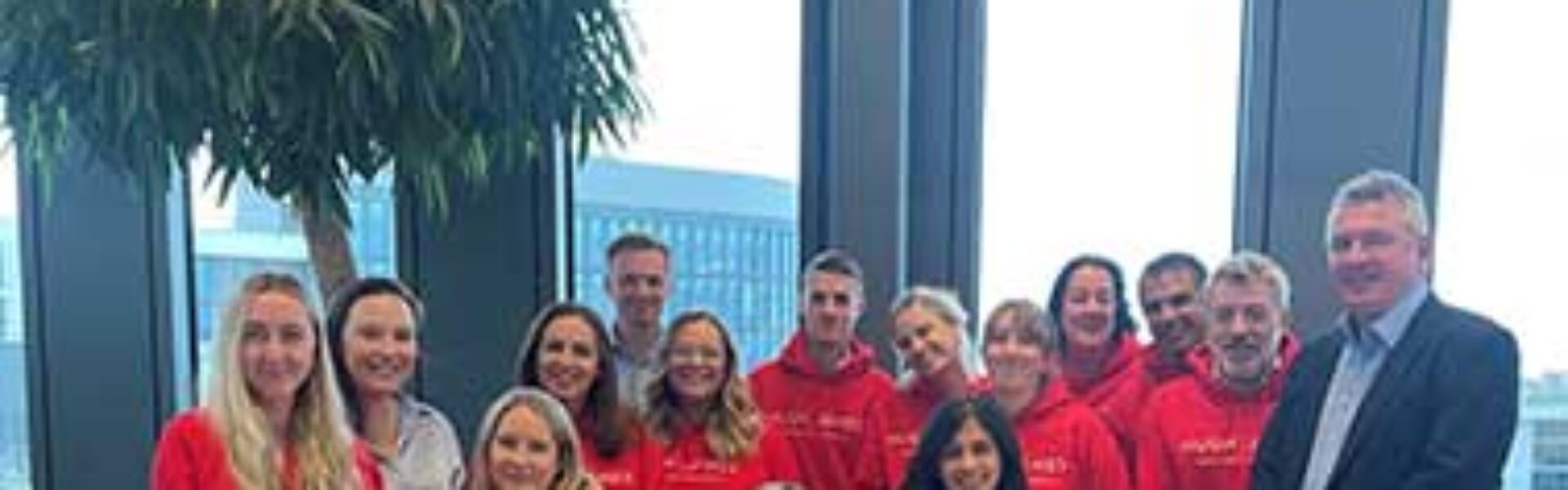 The Hugh James Serious Injury team pose for a photo to mark 'One Punch' Awareness Week