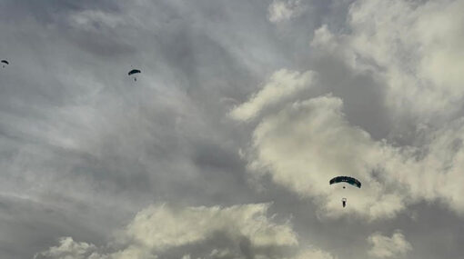 From sky to support: Alan’s skydive for Trust House and We-Together