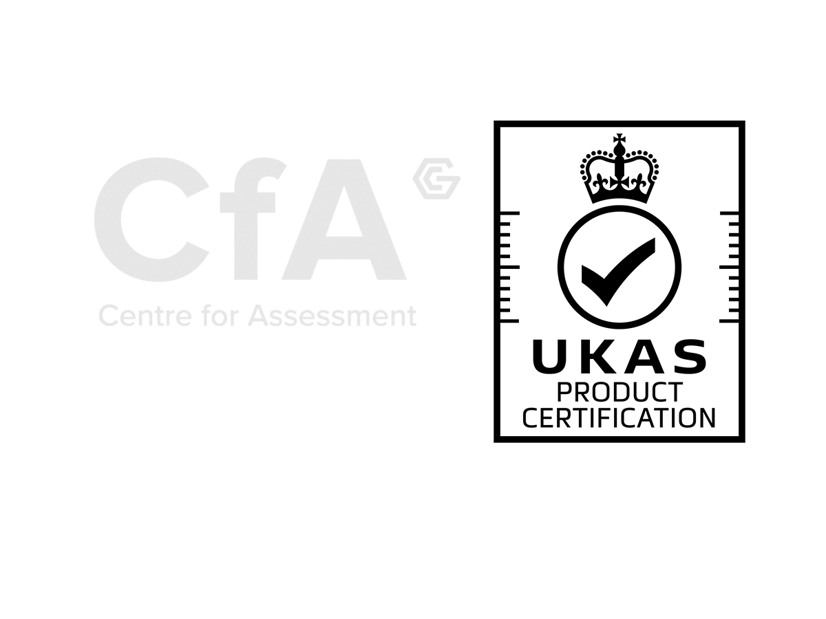 CfA Centre for Assessment ISO 9001 ISO 14001. UKAS product certification 0120