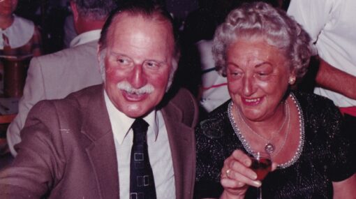 Photo of Mr Eric Bentley Janet's father who worked for ICI